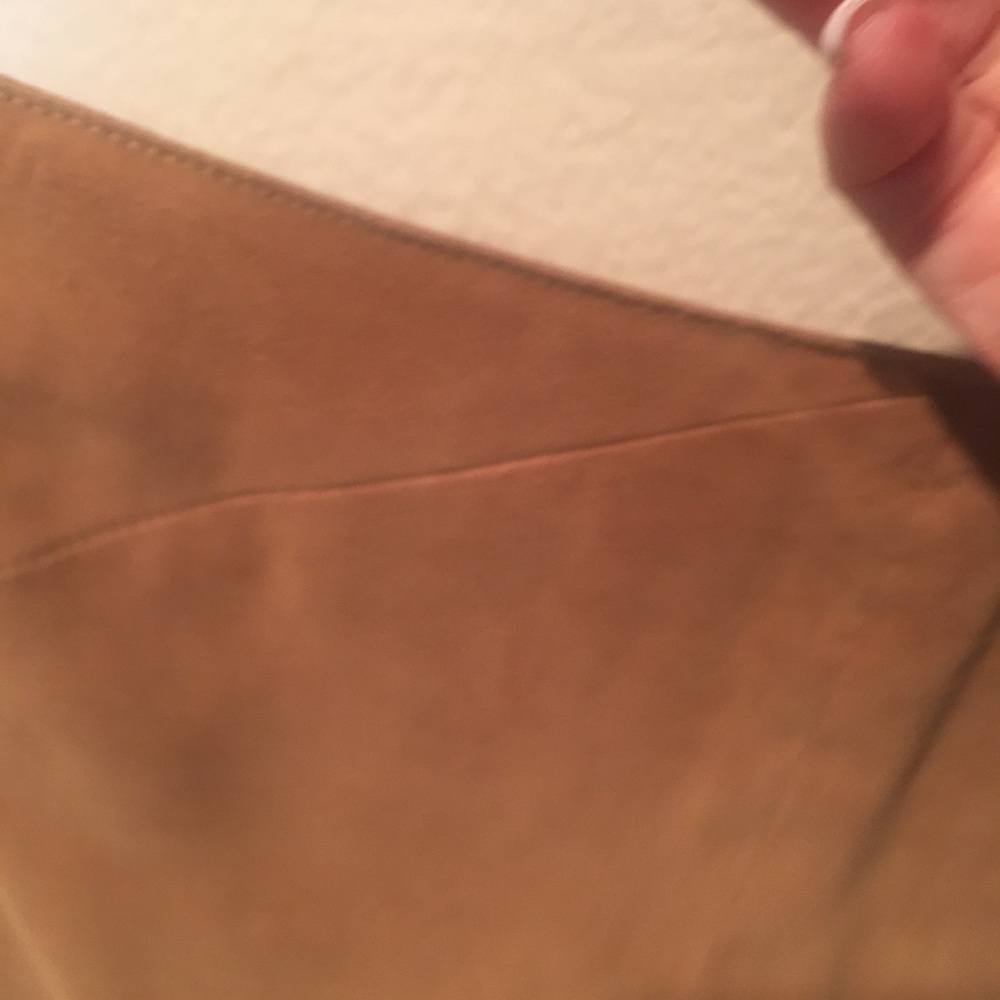 🦋 Talbots Carmel color A line Skirt, size 14P - Picture 4 of 6